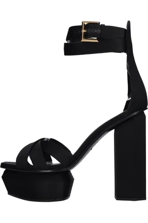 Balmain Sko, Dame, Sort, 39 EU, Læder, Sandal Sort