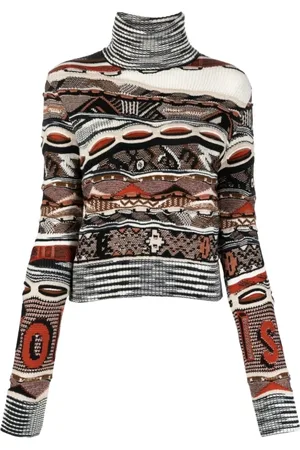 Missoni Strik, Dame, Flerfarvet, XS, Uld, Rullekraver