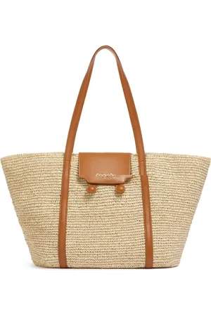 Marni Taske, Dame, , ONE SIZE, Strandtaske med farveblokering