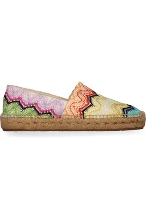 Missoni Sko, Dame, Flerfarvet, 37 EU, Polyester, Canvas Espadriller Rund Tå