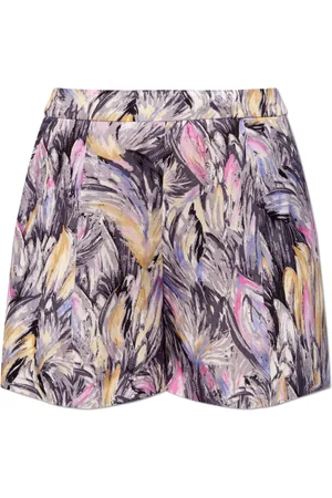 Balmain Shorts, Dame, Flerfarvet, S, Tyl, Mønstrede shorts