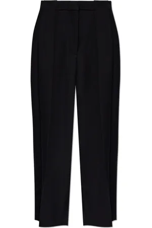 Balmain Bukser, Dame, Sort, M, Uld, Pressede Bukser