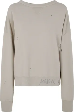 Maison Margiela Sweathshirts & Hoodies, Dame, , 2XS, Uld, Stilfuld hættetrøje til et trendy look