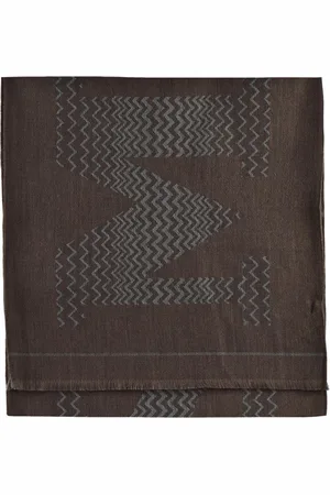 Missoni Tilbehør, Dame, Brun, ONE SIZE, Uld, Uldtørklæde