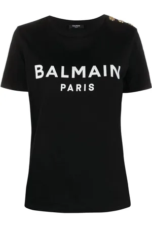 Balmain Top, Dame, Sort, XS, Uld, Sorte T-shirts & Polos til kvinder