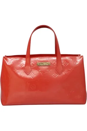 LOUIS VUITTON Pre-owned, Dame, Rød, ONE SIZE, Tyl, Pre-owned Laeder louis-vuitton-tasker