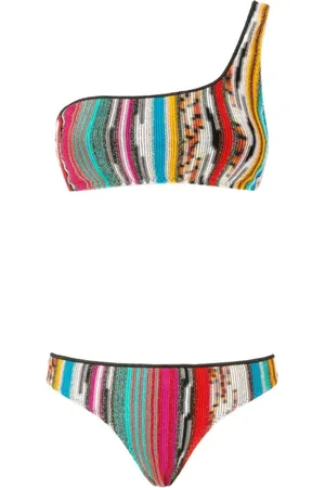 Missoni Badetøj, Dame, Flerfarvet, M, Uld, Stilfuldt Bikini til Strandelskere