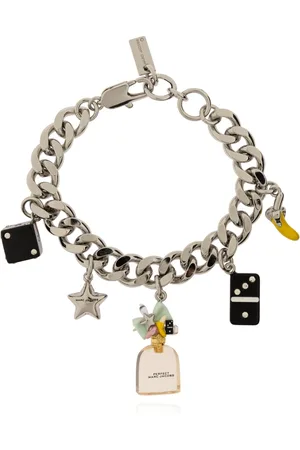 Marc Jacobs Tilbehør, Dame, Grå, ONE SIZE, Messingarmbånd