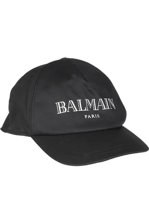Balmain Tilbehør, unisex, Sort, L, Bomuld, Børne Visir Hat