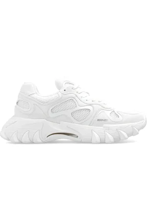 Balmain Sko, Herre, Hvid, 42 EU, Læder, B-East sneakers