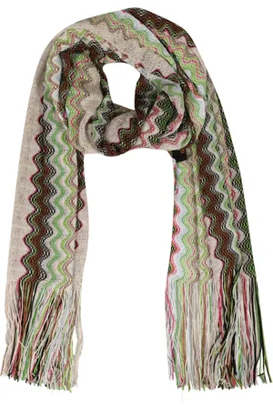 Missoni Tilbehør, Dame, Flerfarvet, ONE SIZE, Uld, Viskose Tørklæde