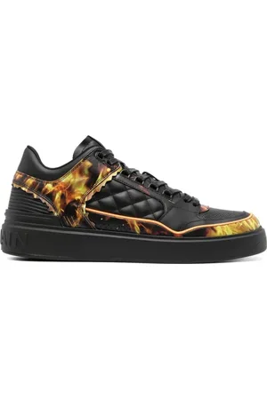 Balmain Sko, Herre, Sort, 43 EU, Sneakers
