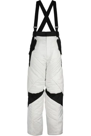 Balmain Sport, Herre, Hvid, L, Monogram Skibukser med Stropper
