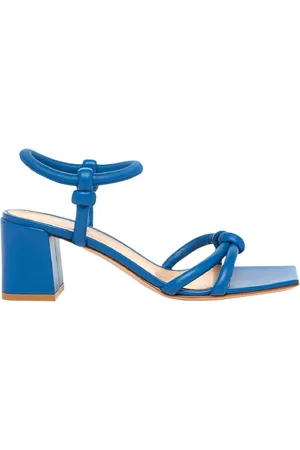 Gianvito Rossi Sko, Dame, Blå, 37 EU, Elegante Sommer Sandaler til Kvinder