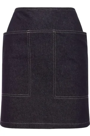 Max Mara Nederdel, Dame, Blå, 2XS, Denim, Blå Denim Nederdel Dametøj