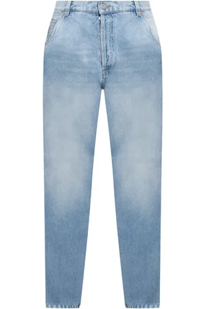 Balmain Jeans, Herre, Blå, W31, Bomuld, Smal pasform blå jeans