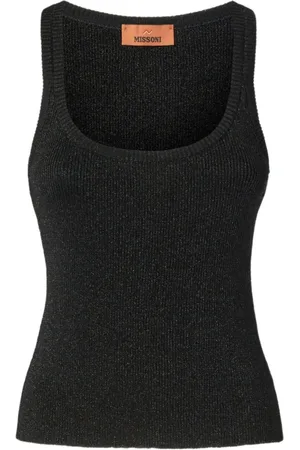 Missoni Top, Dame, Sort, M, Uld, Stilfuld Top til et Trendy Look
