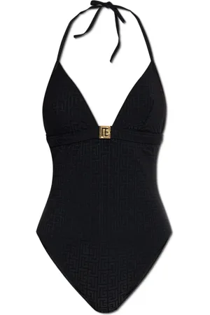 Balmain Badetøj, Dame, Sort, 2XS, Uld, Badedragt