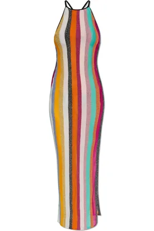 Missoni Kjole, Dame, Flerfarvet, M, Strandkjole med lurex-tråd