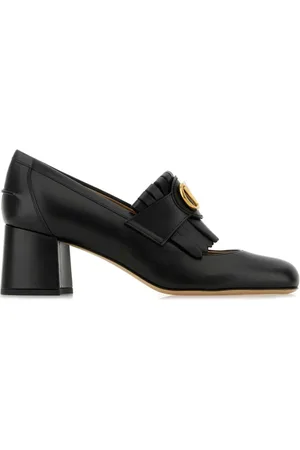 VALENTINO GARAVANI Sko, Dame, Sort, 36 1/2 EU, Uld, Stilfulde Pumps til Kvinder