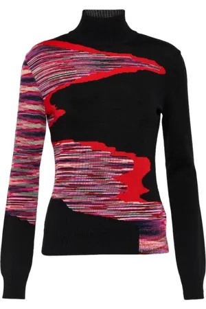Missoni Strik, Dame, Flerfarvet, XS, Uld, Rullekraver