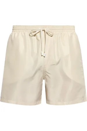 Balmain Badetøj, Herre, Hvid, L, Uld, Hvide Badebukser Stilfuld Sommer Pool