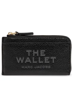 Marc Jacobs Tilbehør, Dame, Sort, ONE SIZE, Læder, Wallets & Cardholders