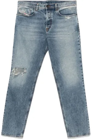 Diesel Jeans, Herre, Blå, W29, Bomuld, Skræddersyede bukser til afslappede begivenheder