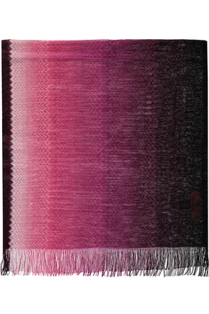Missoni Tilbehør, Dame, Flerfarvet, ONE SIZE, Zig Zag Fringed Scarf