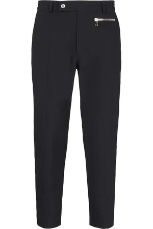 Balmain Bukser, Herre, Sort, M, Bomuld, Straight Cotton Cargo Bukser