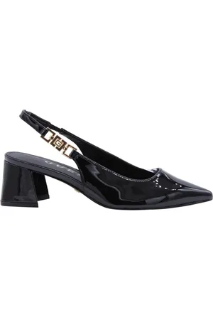 Guess Sko, Dame, Sort, 37 EU, Elegant Slingback Sandaler