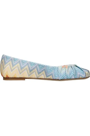 Missoni Sko, Dame, Flerfarvet, 38 EU, Læder, Flade sko MultiColour