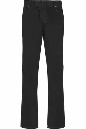 Balmain Jeans, Herre, Sort, W35, Denim, Almindelige fit denim jeans