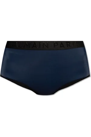 Balmain Badetøj, Dame, Blå, M, Bikini trusser