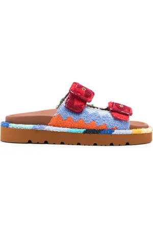 Missoni Sko, Dame, Lyserød, 39 EU, Uld, Stilfulde Sommer Sandaler
