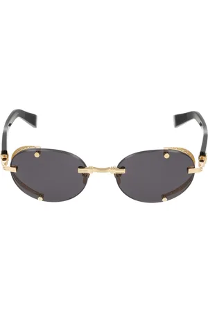 Balmain Tilbehør, unisex, Sort, 53 MM, Uld, Stilfulde solbriller Monsieur