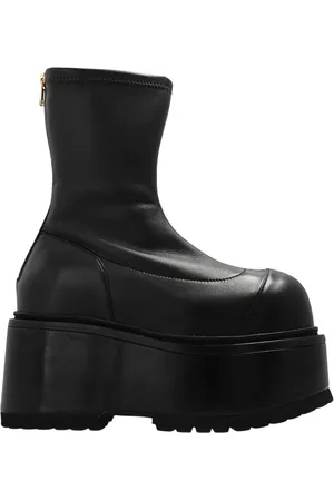 Balmain Sko, Dame, Sort, 40 EU, Platform ankelstøvler