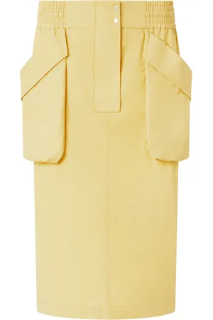 Pinko Nederdel, Dame, Gul, S, Mod. Fiuto Nederdel