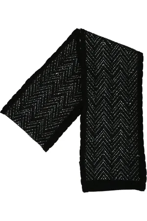 Missoni Tilbehør, Dame, Sort, ONE SIZE, Bomuld, Moderne Tørklæde i Bomuld Blanding