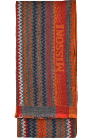 Missoni Tilbehør, Dame, Flerfarvet, ONE SIZE, Uld, Uldtørklæde - Stilfuldt design
