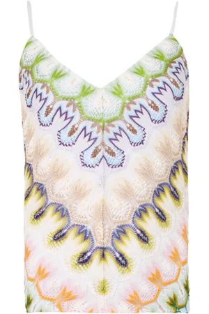Missoni Top, Dame, Flerfarvet, M, Uld, Stilfuld Top