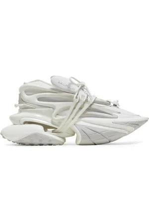 Balmain Sko, Dame, Hvid, 40 EU, Læder, Unicorn Træningssko