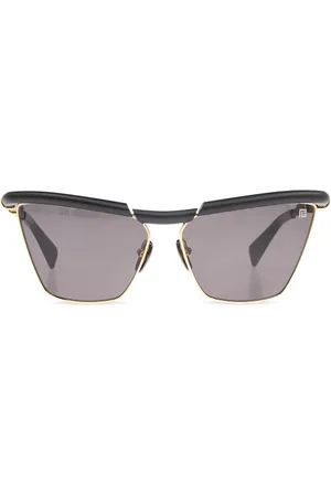 Balmain Tilbehør, Dame, Sort, 60 MM, Uld, Solbriller