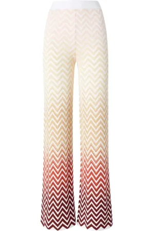 Missoni Bukser, Dame, Flerfarvet, S, Bomuld, Elegante Bukser i Unik Farve