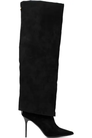 Balmain Sko, Dame, Sort, 41 EU, Læder, Ariel Høje Støvler