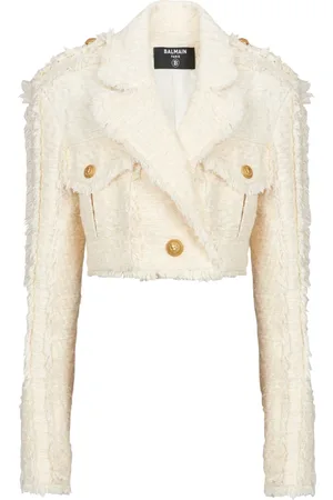 Balmain Jakke, Dame, , S, Tweed, Tweed Jackets