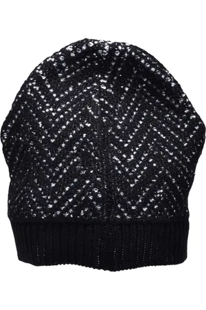 Missoni Tilbehør, Dame, Sort, ONE SIZE, Bomuld, Bomuld Blandings Polyester Hat
