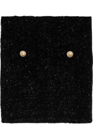 Balmain Nederdel, Dame, Sort, S, Bomuld, Mini Nederdel