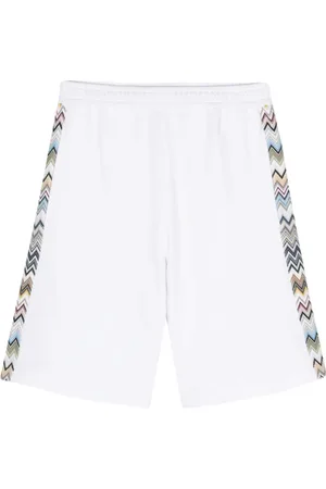 Missoni Shorts, Herre, Hvid, L, Uld, Stilfulde Bukser til Mænd og Kvinder