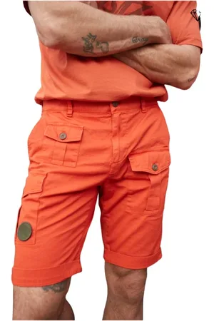 Masons Shorts, Herre, , L, Bomuld, Cargo Bermuda Shorts i Carrot Fit